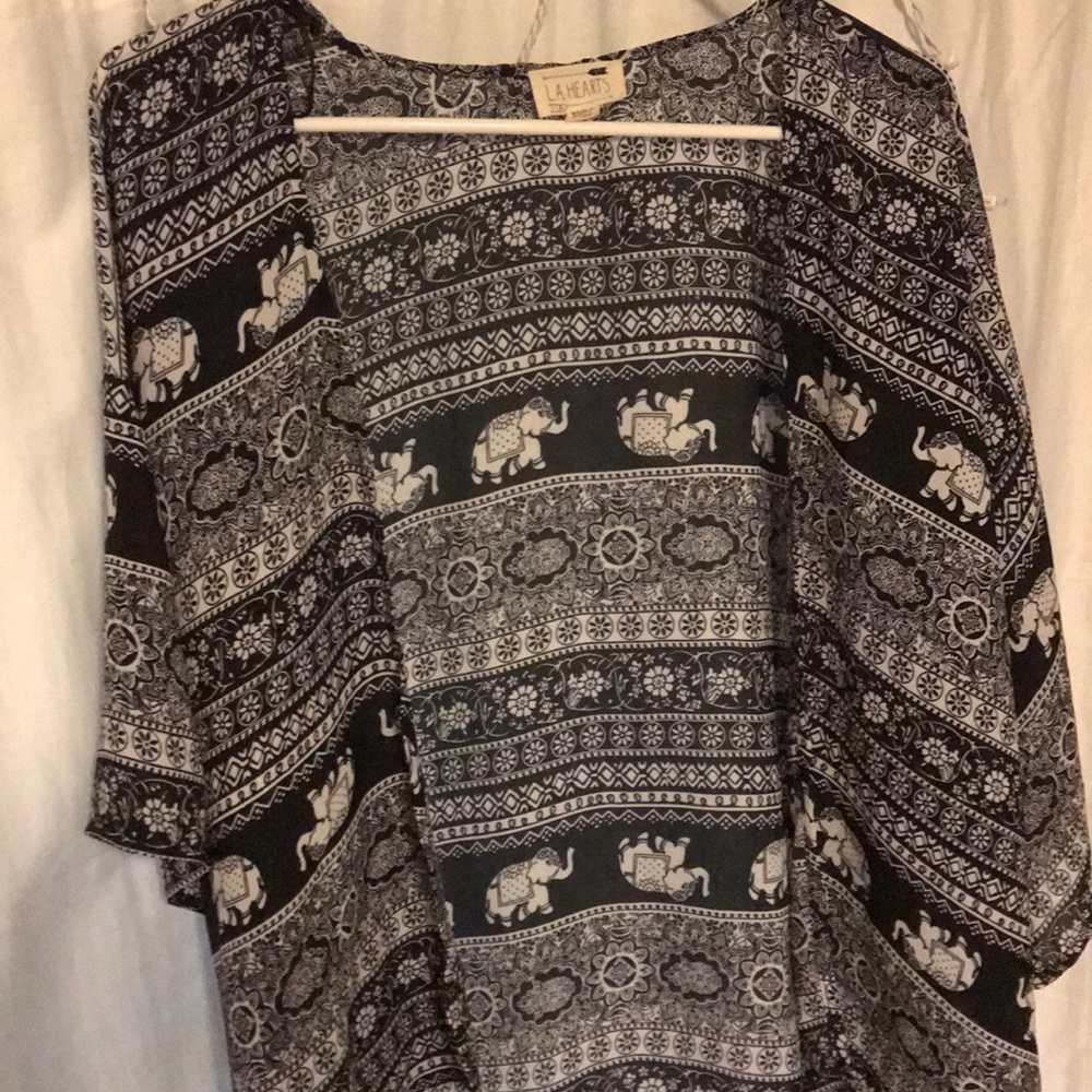 Pacsun patterned kimono